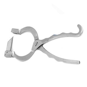Fórceps de acero inoxidable reutilizables de alta calidad Precio competitivo Instrumento veterinario al por mayor para procedimientos de castración - Product Image 6