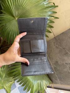 Portefeuille de créateur pour femmes cheveux sur peau portefeuille en cuir de fourrure Animal en cuir usiné à la main portefeuille pour femmes porte-carte cadeau en espèces pour elle - Product Image 5