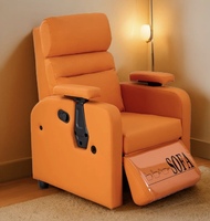 Fauteuil de Gaming Inclinable en Cuir avec Accoudoirs et Repose-Pieds 3D Ajustables, Chaise de Bureau Coulissante à 4 Positions avec Vérin à Gaz - Luxe Léger