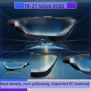 Cubierta de Lente de Faro Delantero para Automóvil, <span class=keywords><strong>Precio</strong></span> de Fábrica, para <span class=keywords><strong>Volvo</strong></span> <span class=keywords><strong>XC60</strong></span> 2018 2019 2020 <span class=keywords><strong>2021</strong></span> 2022, Carcasa de Faro Delantero, Lente Transparente, Piezas de Repuesto - Product Image 3