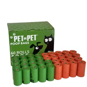 Sac de caca parfumé biodégradable écologique d'origine vietnamienne personnalisé extra épais fort 23x33 cm 100% anti-fuite - Product Image 4