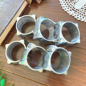 Anillo de Servilleta de Metal de Alta Calidad con Diseño Moderno de Cactus, Decoración de Mesa para Bodas y Cenas, Recuerdos Ecológicos - Product Image 6