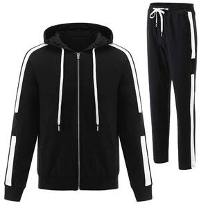 Survêtement de haute qualité avec logo personnalisé Vêtements décontractés pour hommes Survêtement pour hommes Survêtements pour hommes 2 pièces Combinaison à fermeture éclair intégrale - Product Image 6