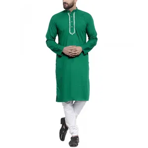 Hot sale Islamic sport men thobe Fashion Men's Ramadan Middle Eastern Cotton prayer robe Casual 14th august dress for men