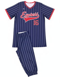 Uniforme de béisbol para hombre con estampado de sublimación personalizado 2025, camiseta de Béisbol Juvenil de buena calidad, ropa de béisbol y softbol OEM para niños - Product Image 2
