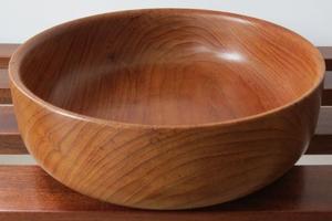 Ensaladera Moderna de Bambú Pulido de Primera Calidad, Hecha a Mano, para Frutas, Pasta, Centro de Mesa Decorativo Natural - Product Image 3