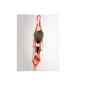 Arrivées fraîches miroir mural en macramé Looks à la mode Finition naturelle Décoration de Noël Couleur fantastique Le plus populaire - Product Image 5