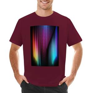 Camiseta extragrande de algodón 100% personalizada que brilla en la oscuridad para hombre, camisetas mixtas de estilo formal que brillan en la oscuridad - Product Image 2