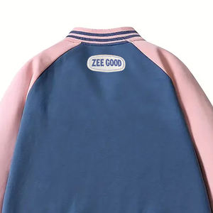 Chaqueta ligera y transpirable con forro de nailon para mujer, nuevo estilo, cuello levantado, diseño impreso, ropa informal de béisbol universitario - Product Image 5