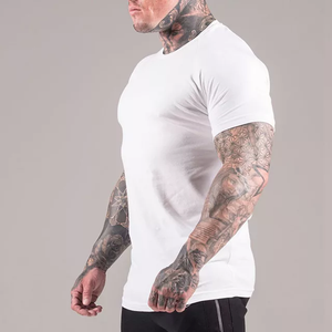 เสื้อยืดผ้าใยไผ่ระบายอากาศสำหรับผู้ชายเสื้อยืด2024แห้งเร็วผ้าคอตตอนระบายอากาศได้ดีเสื้อลำลองแขนสั้นสำหรับออกกำลังกายในยิมฟิตเนสออกกำลังกาย - Product Image 3