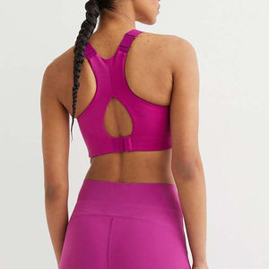 Soutien-gorge de sport sans dos, dernier style, haute qualité, respirant, matériau durable, anti-rides, léger, soutien moyen devant, pour femmes - Product Image 4