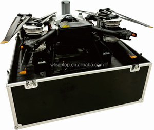 Valise de transport professionnelle noire pour drone Agras T40 T50 T30 FC SERIES, avec mousse EVA personnalisée et roues robustes - Product Image 2