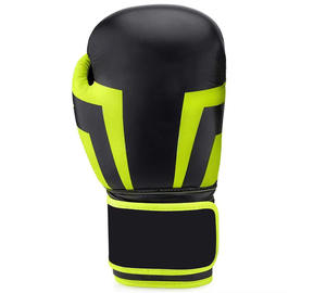 Nuevo diseño hecho en Pakistán fabricado en fábrica transpirable con cordones cómodos para usar guantes de boxeo MMA para hombres a la venta - Product Image 3