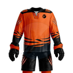 Conjunto de uniforme de hockey sobre hielo de nuevo estilo personalizable con ropa deportiva de diseño único con nombre de equipo - Product Image 3