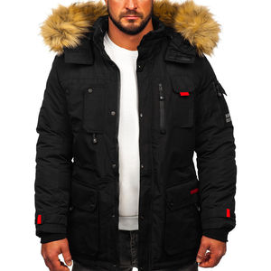 Chaqueta de Invierno para Hombre con Logotipo Personalizado, Venta al Por Mayor, Alta Calidad, Diseño Frontal Único, Fabricada en Poliéster/Nailon, Venta en Línea - Product Image 1