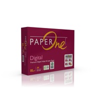 Papel de Copia A4 PaperOne de Alta Calidad, 80 GSM, 100% Pulpa de Madera Virgen, Textura Suave, Alto Brillo, 500 Hojas/Resma, Paquete a Granel