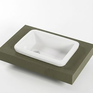 Modern <b>Mini</b> Lab Sink <b>Table</b> Top Ceramic Vanity Eco-Friendly 5 Year Warranty Home Office Kitchen Bathroom Hotel Villa Farmhouse - Product Image 1