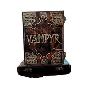 Journal en cuir marron véritable vintage élégant classique artisanat en relief carnet de croquis pour hommes femmes idées cadeaux d'halloween - Product Image 1