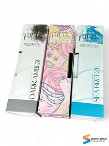 Vente en gros de boîte de parfum de luxe avec logo personnalisé emballage cadeau en papier cosmétique jetable de haute qualité avec vernis boîte cadeau de luxe - Product Image 6