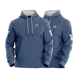 Sweat à capuche unisexe à usage quotidien décontracté 100% coton motif solide tricoté sweat vierge grande taille version pour hommes logo avant tarif zéro - Product Image 5
