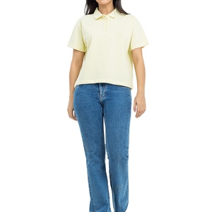 Recién llegado, camiseta Polo para mujer, hecha de algodón, manga corta, tela de alta calidad, estilo deportivo informal, diseño impreso para verano 2025 - Product Image 6