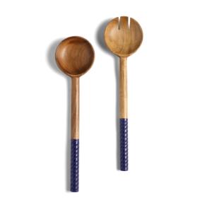 Juegos de cubiertos con textura de madera natural para el hogar y el hotel, tamaño personalizado, buena calidad, juegos de cubiertos de madera y resina para el hogar - Product Image 1