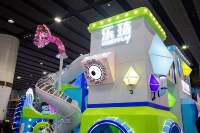 LUCKYPLAY Système de terrain de jeu intérieur sur mesure à thème clé en main, construction multi-matériaux pour les espaces éducatifs commerciaux