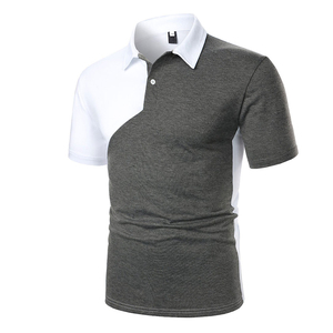 Logotipo personalizado de los hombres para Polo de alta calidad Casual sólido de impresión de Golf para Polo más tamaño de poliéster Spandex Material - Product Image 1