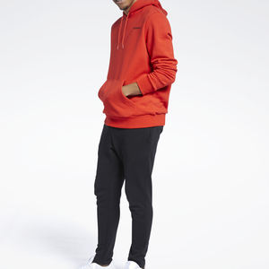 Ensemble deux pièces pour les acheteurs en gros, vêtements décontractés d'hiver, survêtement en matière chaude pour hommes, poignets côtelés avec poche latérale et col à capuche - Product Image 1