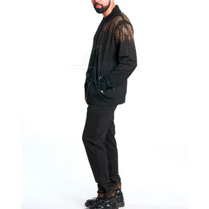 ชุดวอร์มพลอยเทียมสำหรับผู้ชายชุดวอร์มพลัสไซส์ผลิตตามสั่งผลิตจากปากีสถาน - Product Image 2