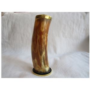 แก้วลายฮอร์นสำหรับดื่มทำมือไม่เหมือนใครทำมือแกะสลักด้วยมือแก้วทรงกรวยสำหรับดื่มแบบไวกิ้ง - Product Image 1