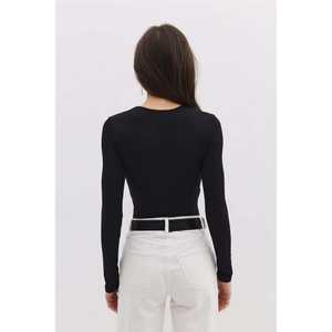 Body de Manga Larga, Corte Regular, Cuello Clásico, 100% Poliéster - Product Image 5