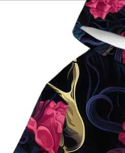 Premium Men's Pullover <b>Hoodie</b> Ultra Cozy and Comfortable 100% Cotton Embroidered Plain Dyed with Digital Printing for Winter - Product Image 2