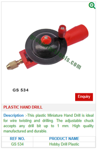 GS 534 220v Outils de gravure en acier Perceuse à main en plastique pour les gravures sur bijoux Outils et équipement essentiels pour bijoux - Product Image 2