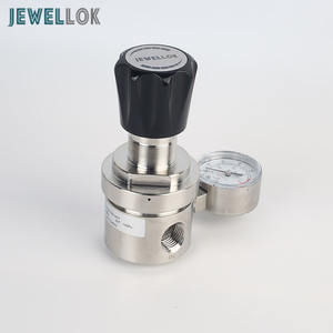 Regulador de presión de montaje en panel y línea de aire neumático automático de baja presión de nitrógeno SS316L de pureza ultraalta - Product Image 6