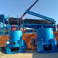 Concentrateur centrifuge de récupération d'or par gravité Knelson de haute qualité avec taux de récupération de 90 % pour l'extraction minière de l'or