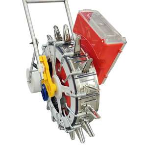 Machine de fertilisation de plantation de semences Semoir à poussée manuelle Engrais et semoir pour l'agriculture - Product Image 1