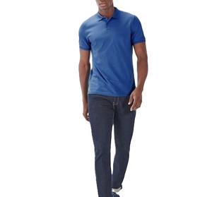 Nueva llegada OEM diseño cómodo hombres transpirable Casual manga corta polos gimnasio Fitness desgaste hombres Polo camisa - Product Image 2