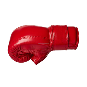 Guantes de Boxeo DWELT GEARS Ecológicos de Cuero, Transpirables, Resistentes al Viento, con Agarre Completo para las Manos, Cierre de Gancho y Bucle - Product Image 3