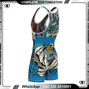 Singlets de lutte pour femmes Singlet de lutte fille - Product Image 4