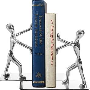 Sujetalibros de metal Sujetalibros Escritorio Revista Organizador de archivos Soporte Ajustable Sujetalibros - Product Image 1
