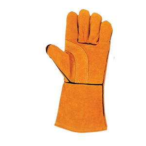 Gants TIG en cuir de vachette industriel de haute qualité Caractéristiques de sécurité renforcées Usine pakistanaise pour les gants de travail Stick MIG - Product Image 2