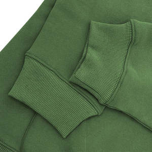 Sweat à capuche vierge en éponge française 100% coton de haute qualité Sweat à capuche surdimensionné de luxe en polaire personnalisé - Product Image 5