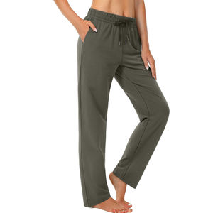 กางเกงวอร์มสตรีทแวร์สำหรับผู้หญิงกางเกงสวมใส่สบายระบายอากาศได้ดีสีตามสั่ง - Product Image 5