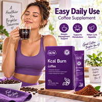 OKTW Kcal Burn Café en Poudre : Stimulant Métabolique, Coupe-Faim, Gestion du Poids, Complément Alimentaire, Marque Privée