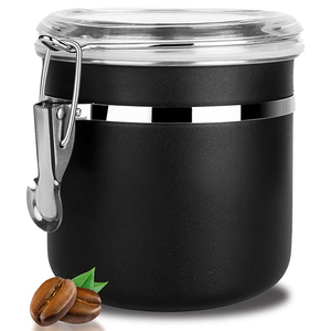 Recipiente Hermético de Acero Inoxidable para Almacenar Café, Té y Alimentos, para Cocina, Hogar, <span class=keywords><strong>Hotel</strong></span>, Restaurante - Product Image 1