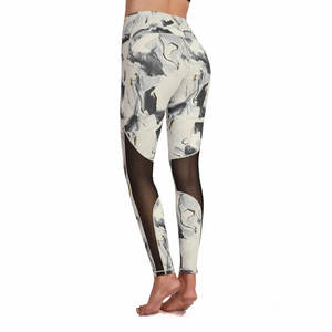Mallas deportivas sexis elásticas para mujer, pantalones de Yoga de cintura alta de doble cara, mallas de gimnasio cepilladas de alto impacto con bolsillos - Product Image 3