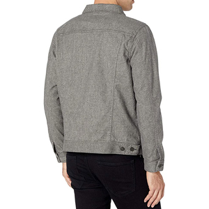 Vestes en jean pour hommes, nouvelle collection, vente en gros, style hip-hop personnalisé, vêtements d'hiver de qualité supérieure, boutons écologiques - Product Image 6