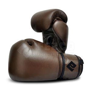 Guantes de boxeo para principiantes Ligero Durable Cuero de PU Correas de muñeca gruesas Guantes de boxeo unisex - Product Image 2