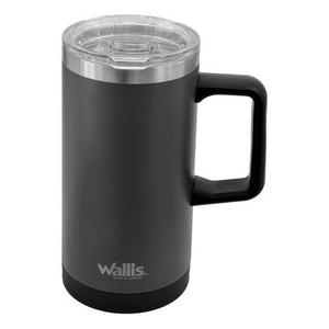 Bicchiere in Acciaio Inossidabile da 530 ml con Protezione Antispruzzo, Grigio Oliva Opaco - Product Image 2